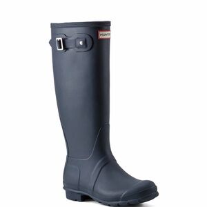 Hunter Classic Black Knee-High Boots